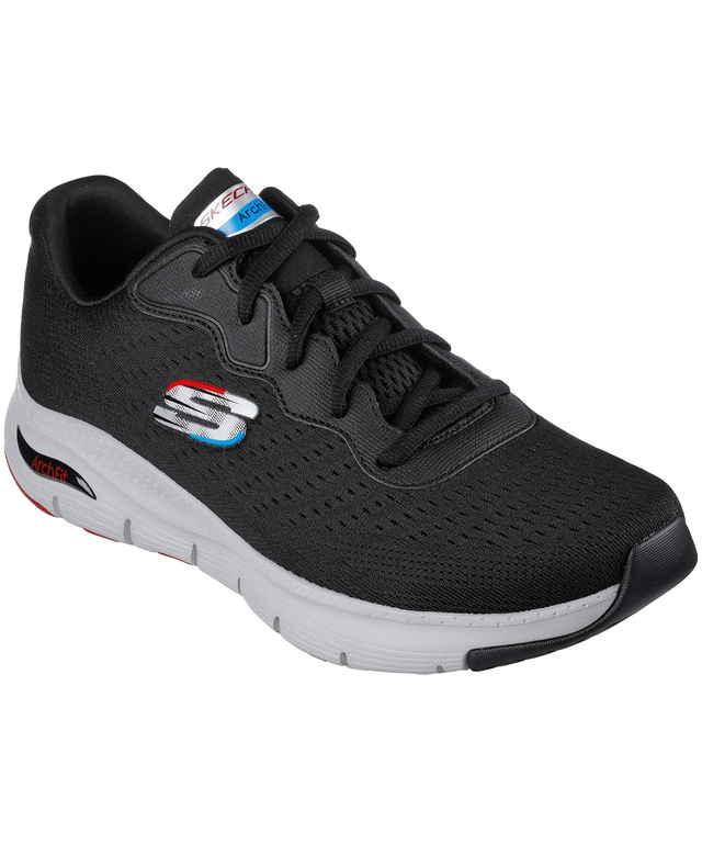 Skechers Men's Arch Fit Infinity Cool Lace Up Shoes - Black
