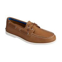 Sperry Men's 2-Eye PLUSHWAVE Leather Boat Shoes Front_Three_Fourths_Angled_Right