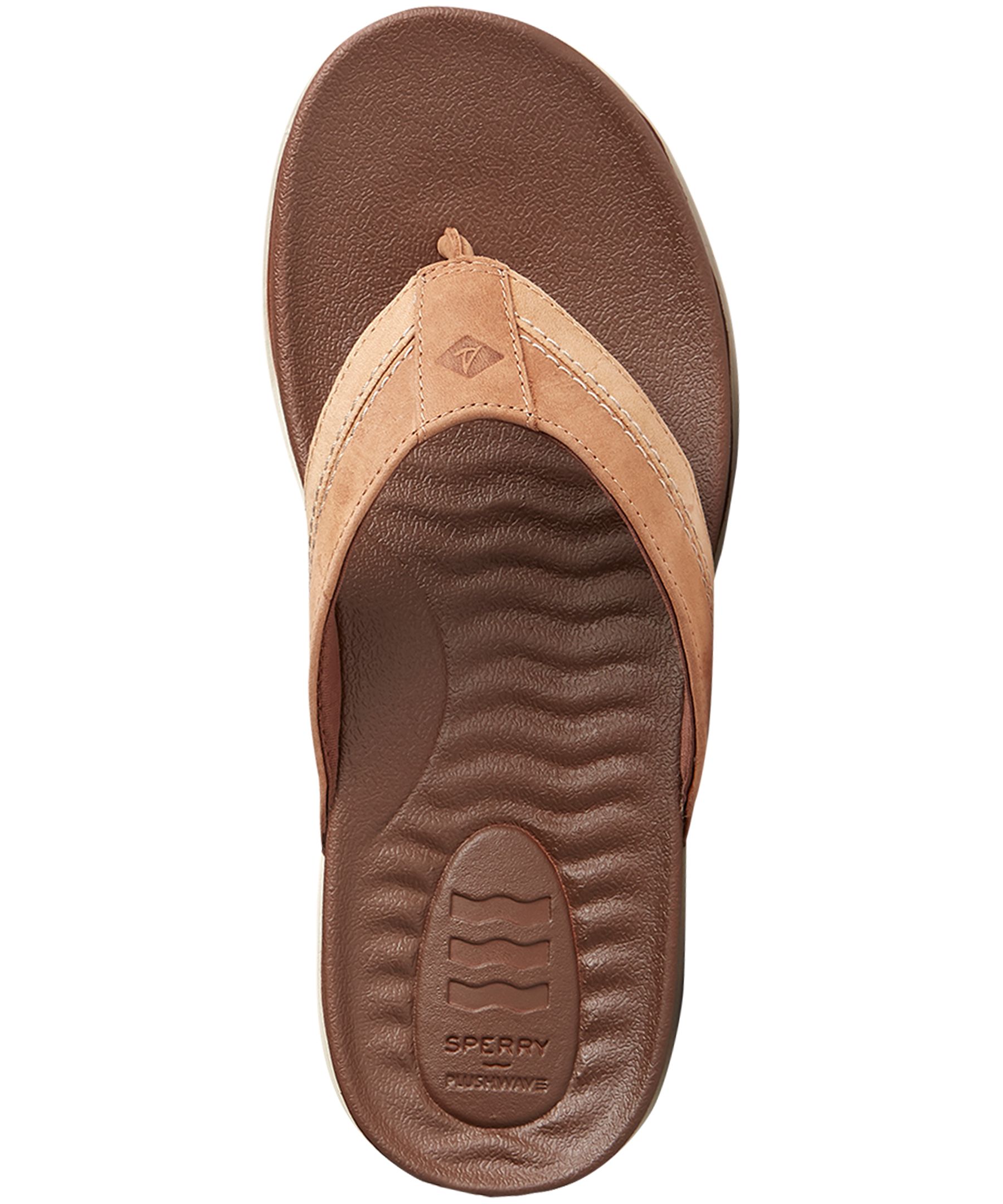 Sandales en cuir pour hommes, Plushwave, Sperry