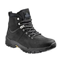 Bottes de cuir imperméables pour hommes, Comox, noir Front_Three_Fourths_Angled_Right