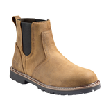 Bottines cambrées en cuir imperméable pour hommes, McKinney, brun Front_Three_Fourths_Angled_Right