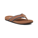 Denver Hayes Men's Hurron Thong Style Flip-Flops Front_Three_Fourths_Angled_Right
