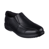 Chaussures à enfiler Skechers en cuir avec Arch Fit pour hommes, Ogden Front_Three_Fourths_Angled_Right