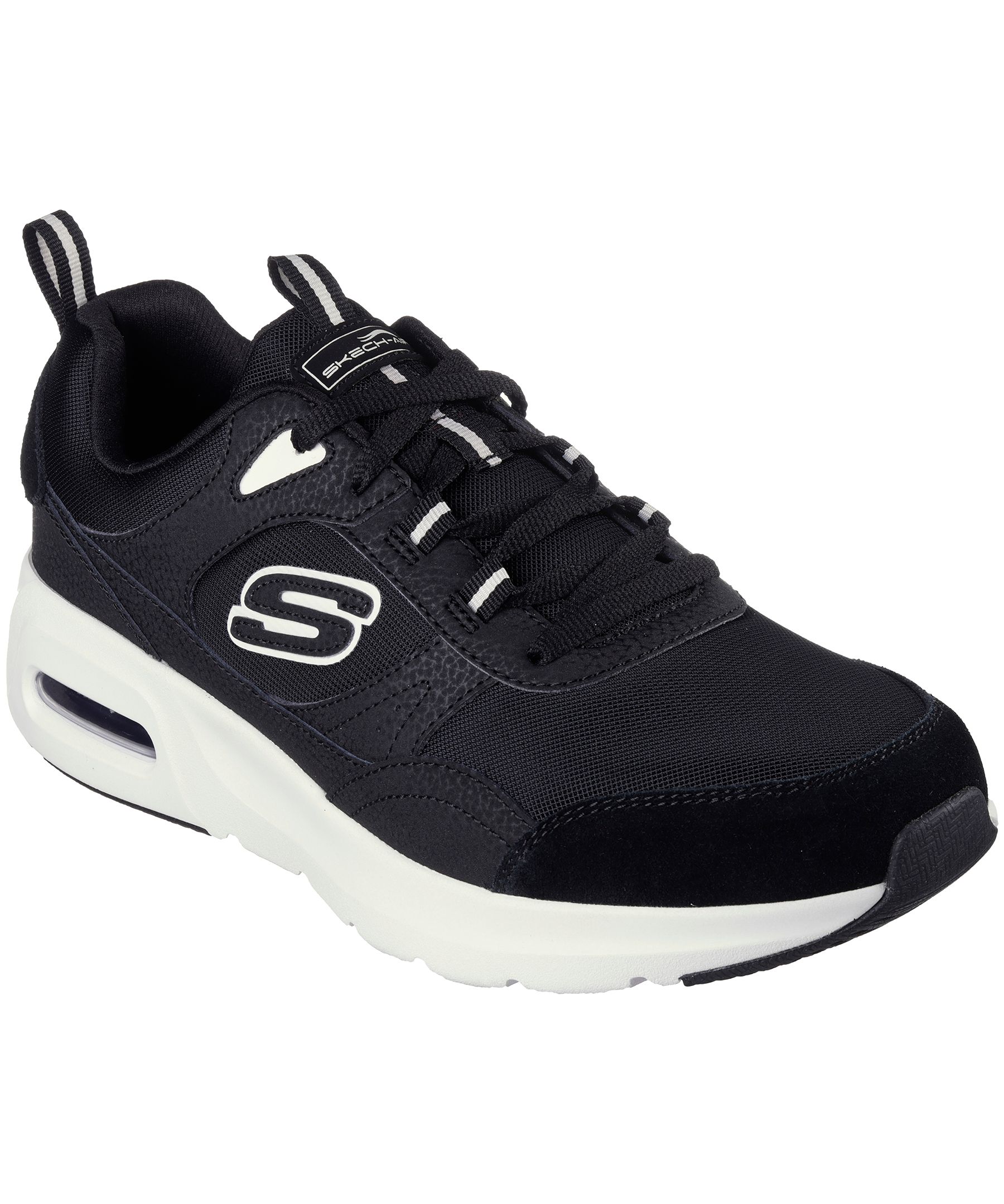 Mark's has Skechers Men's Skech-Air Court Sneakers - Black/White