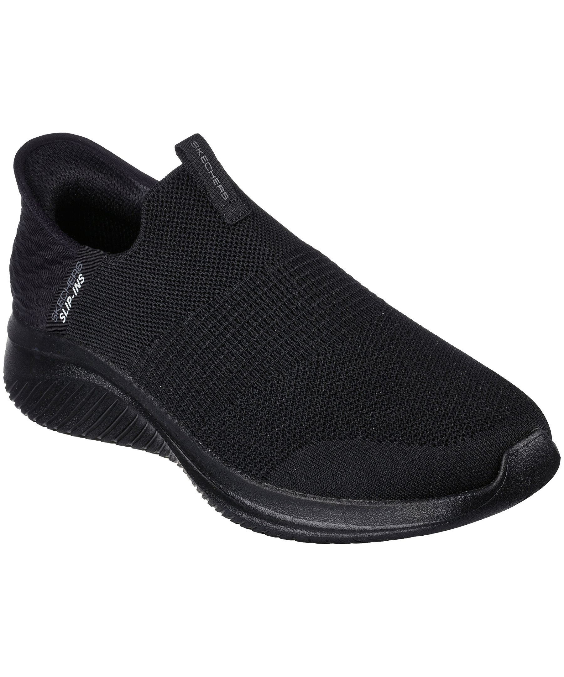 Skechers Men's Ultra Flex 3.0 Stretch Fit Slip-In Shoes - Black | Marks