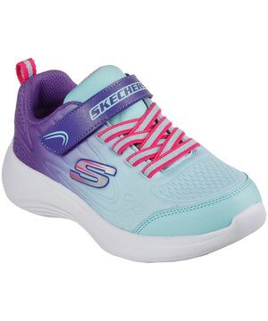 Skechers Girls' Jumpstart Sweet Swirl Shoes - Purple/Turquoise