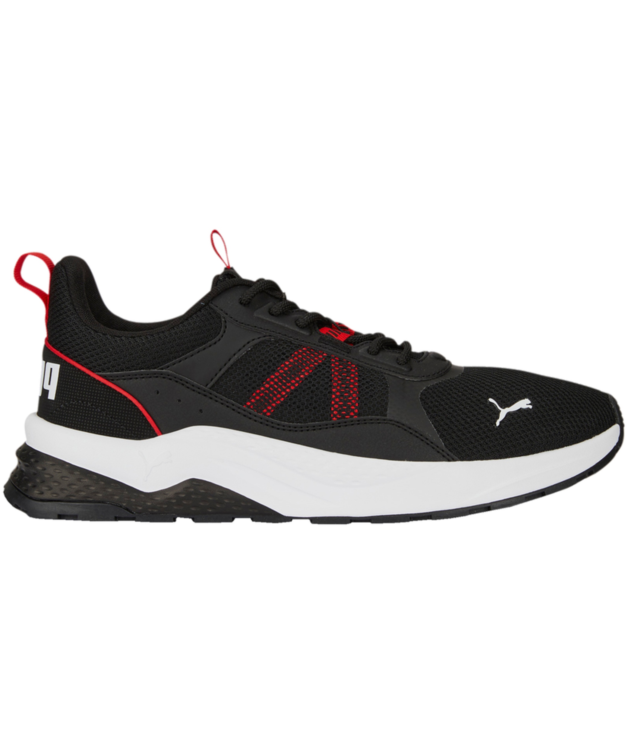 Men's Anzarun 2.0 Sneakers - Black/White/Red | Marks