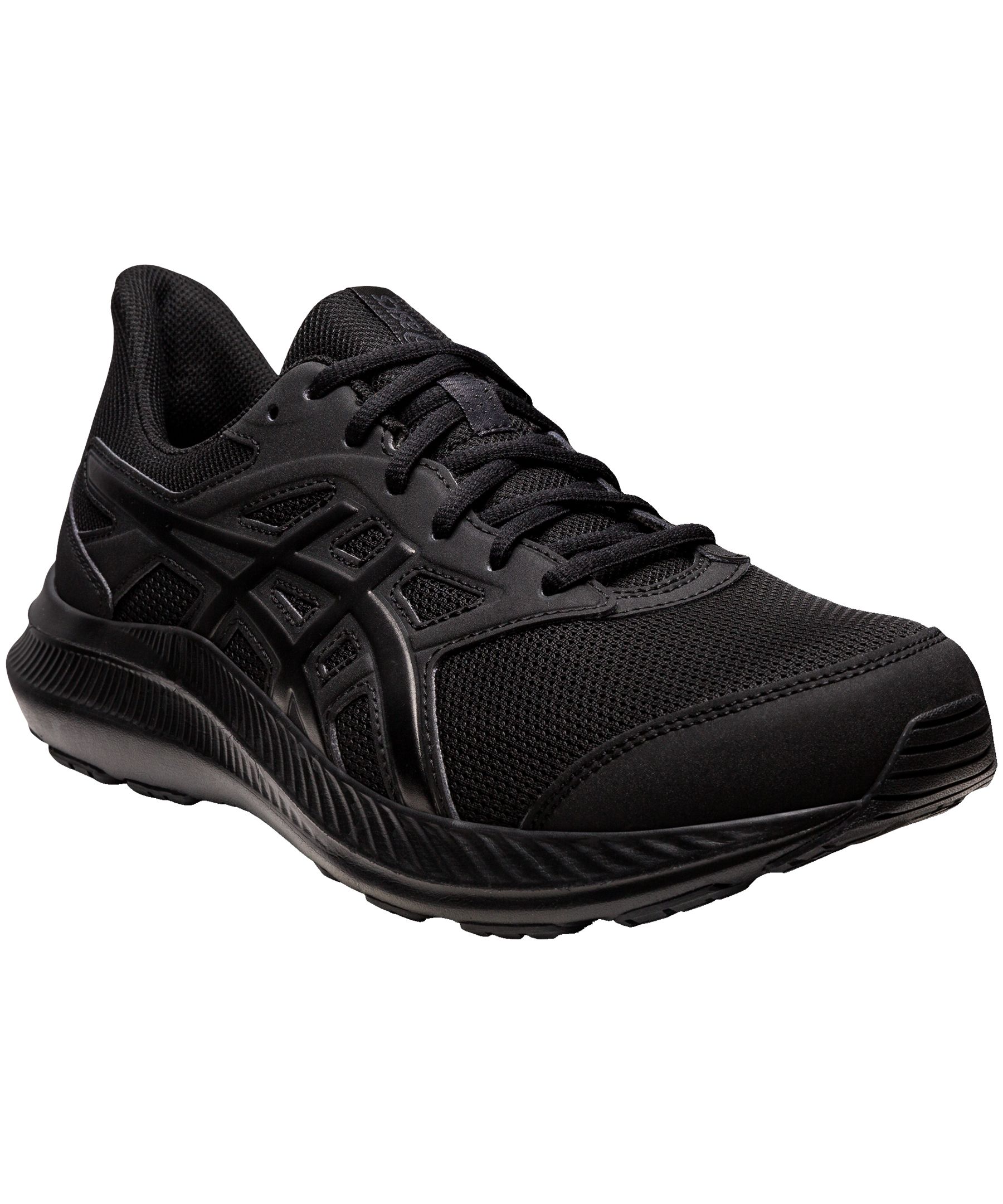 Asics Men's Jolt 4 Amplifoam Running Shoes - Black/Black | Marks