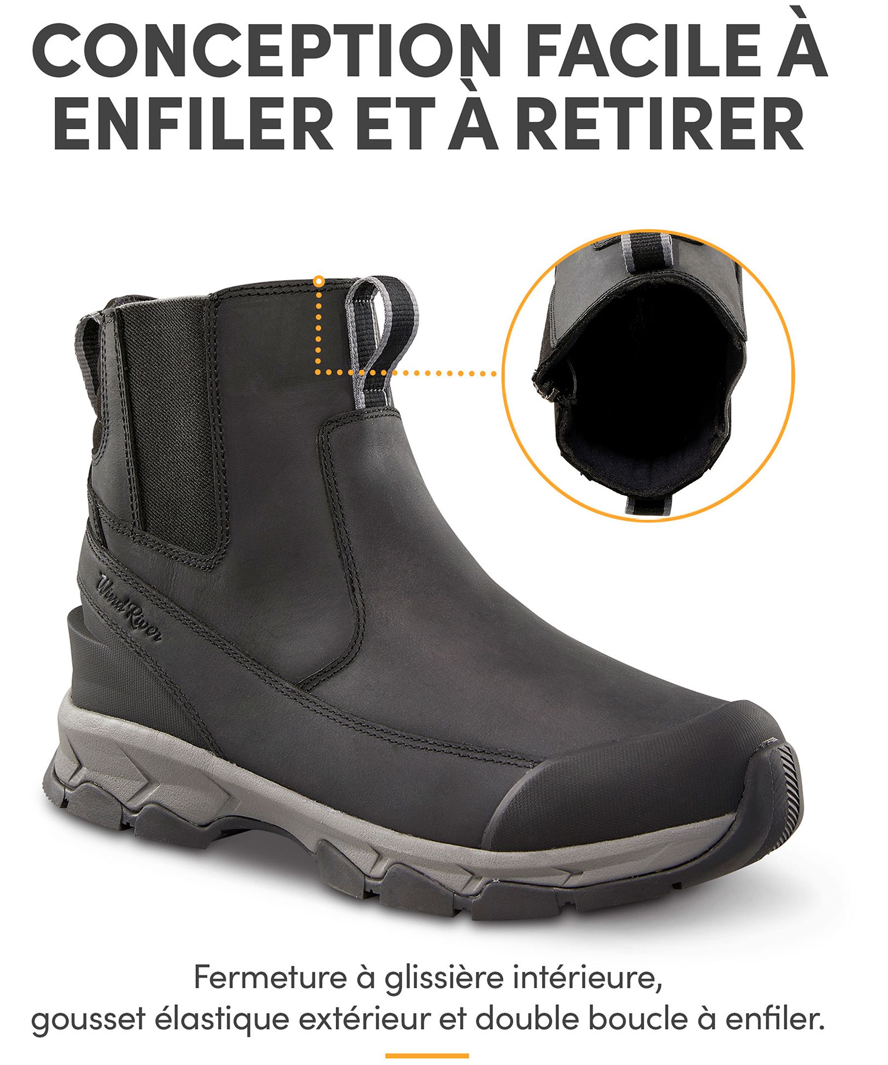 Bottes d’hiver ICEFXMD pour hommes, Snow Trekker&nbsp;2.0, WindRiver