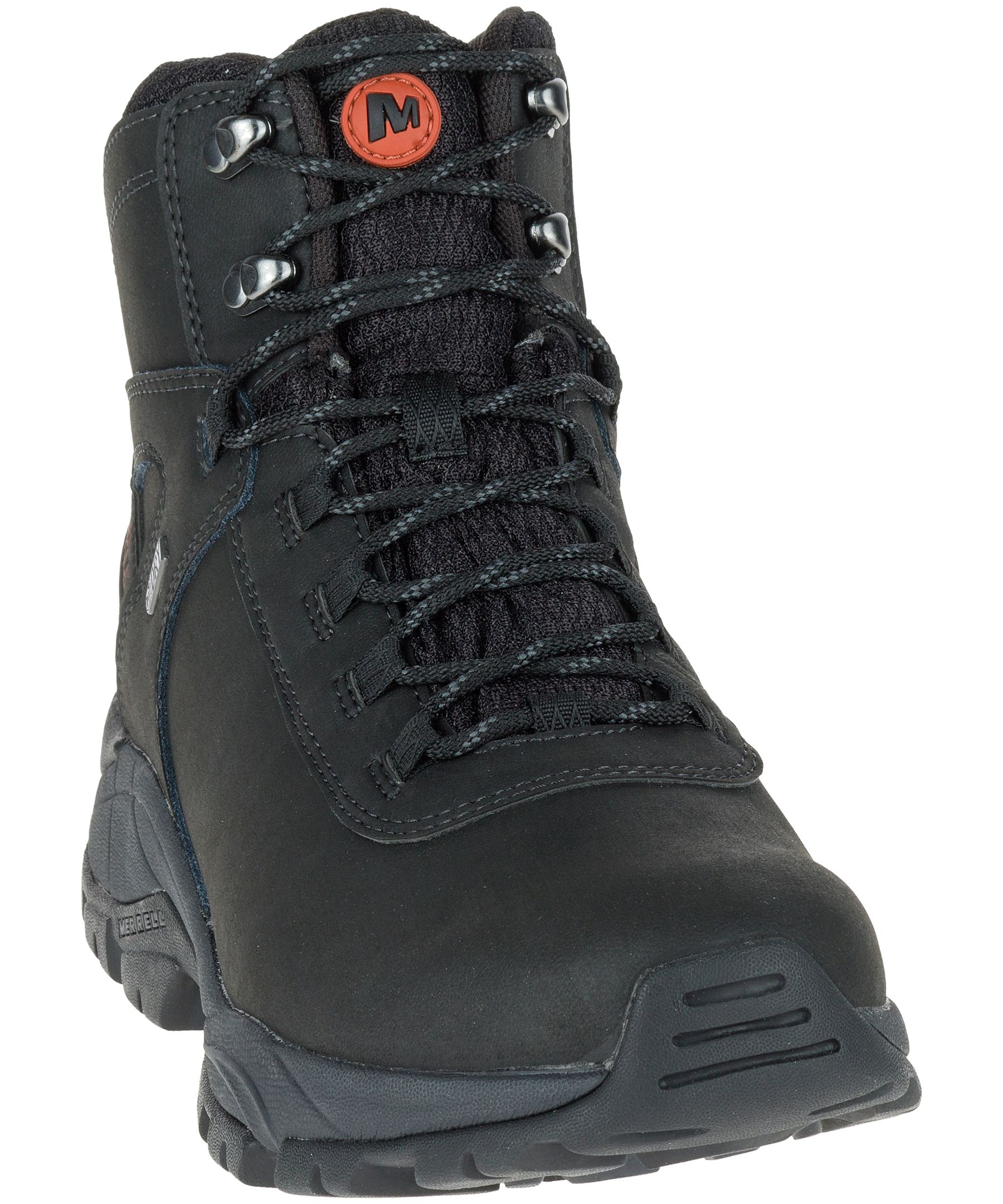 Merrell Men's VEGO Waterproof Leather Hiking Boots - Black | Marks