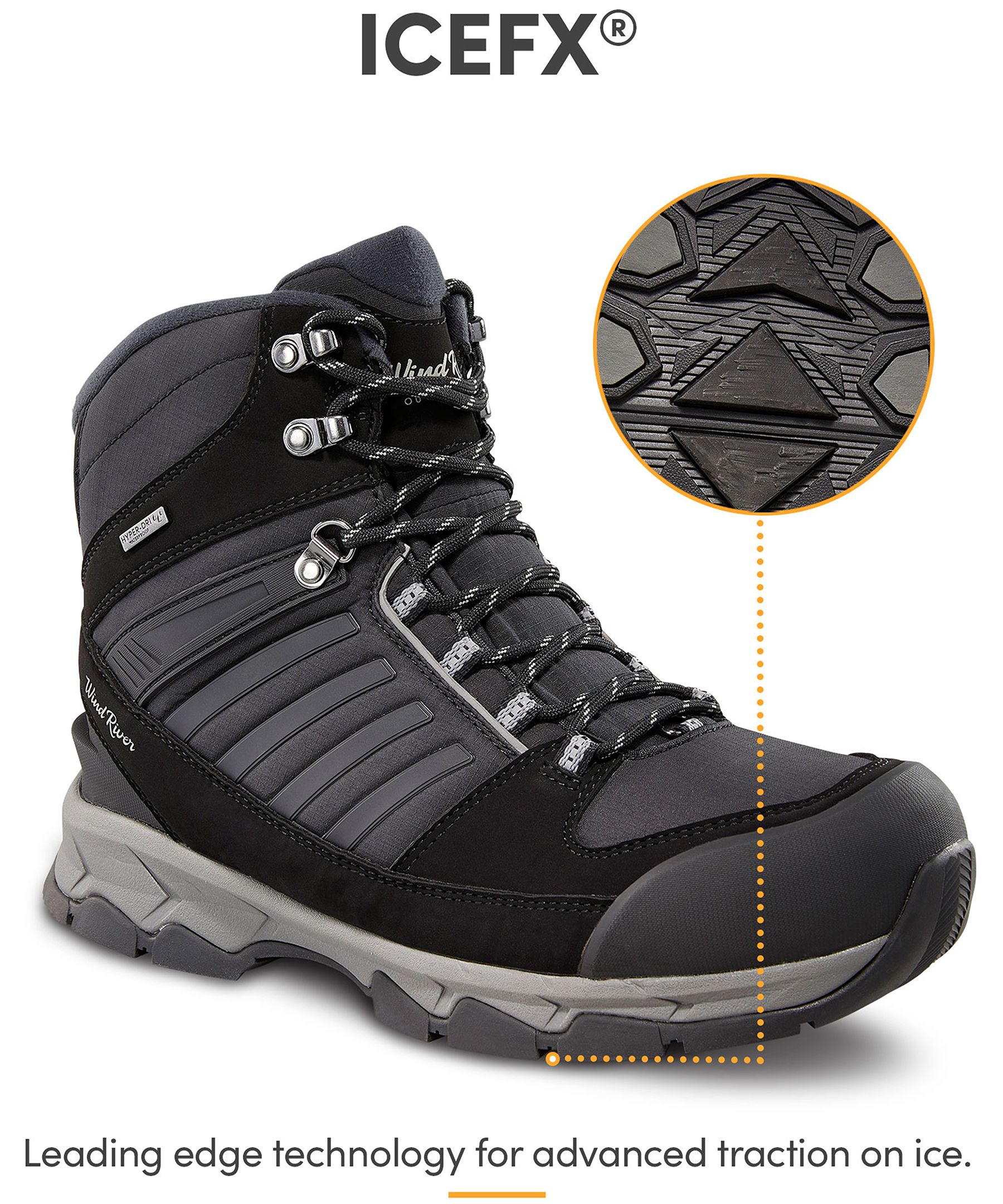 WindRiver Men s Peak III ICEFX T Max Heat Waterproof Winter Boots Mark s WindRiver Men s Peak III ICEFX T Max Heat Waterproof Winter Boots Mark s