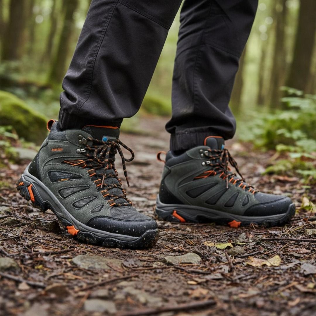 Bottes de randonnée imperméables mi-montantes pour hommes, Mesa, Hi-Tec