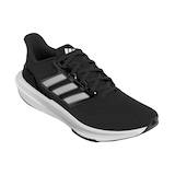 adidas Men's Ultrabounce Running Shoes - Black/White Front_Three_Fourths_Angled_Right