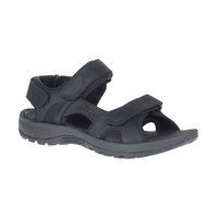 Sandales pour hommes, Sandspur&nbsp;2 Convert, noir Front_Three_Fourths_Angled_Right