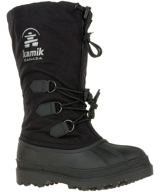 Bottes d'hiver pour hommes, Canuck, Kamik, noir