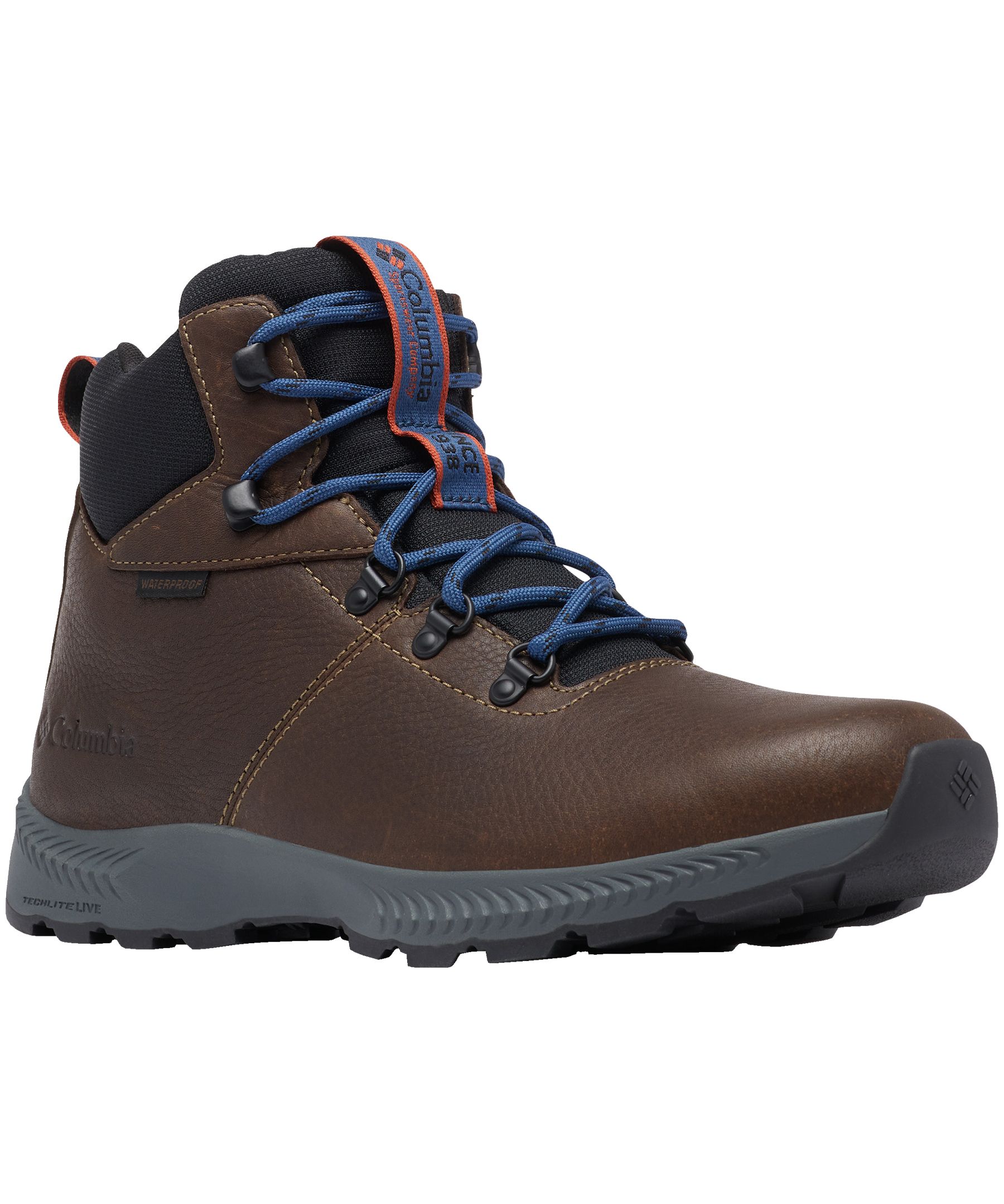 Columbia Landroamer Explorer Waterproof Stivali Uomo Pelle Marrone BM3573200