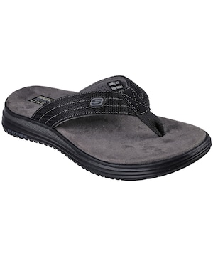 Skechers Men's Baylis Relaxed Fit Thong Sandals