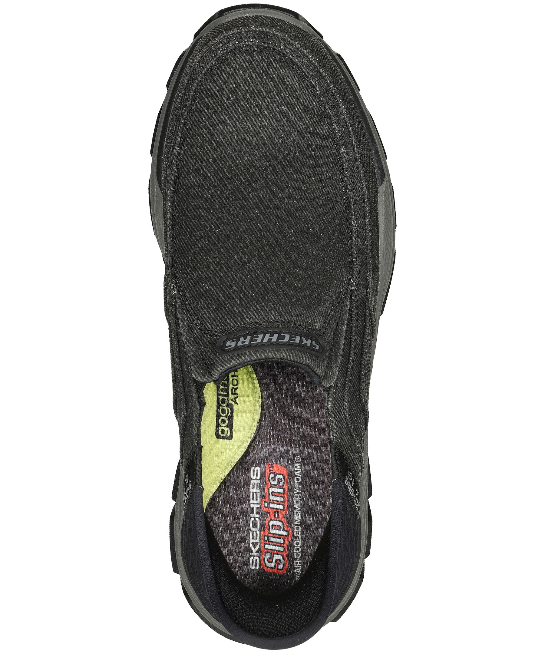 Chaussures en toile Slip-ins mains libres à coupe Relaxed FitMD pour hommes, Respected - Holmgren, Skechers