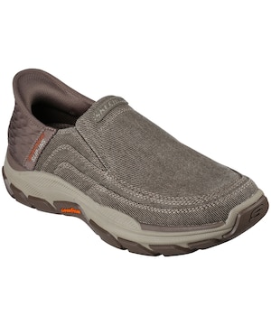 Skechers Men's Respected - Holmgren Hands Free Slip-ins Relaxed Fit® Canvas Shoes