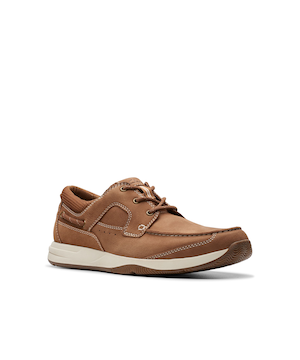 Clarks Men's Sailview Lace Casual Shoes - Wide