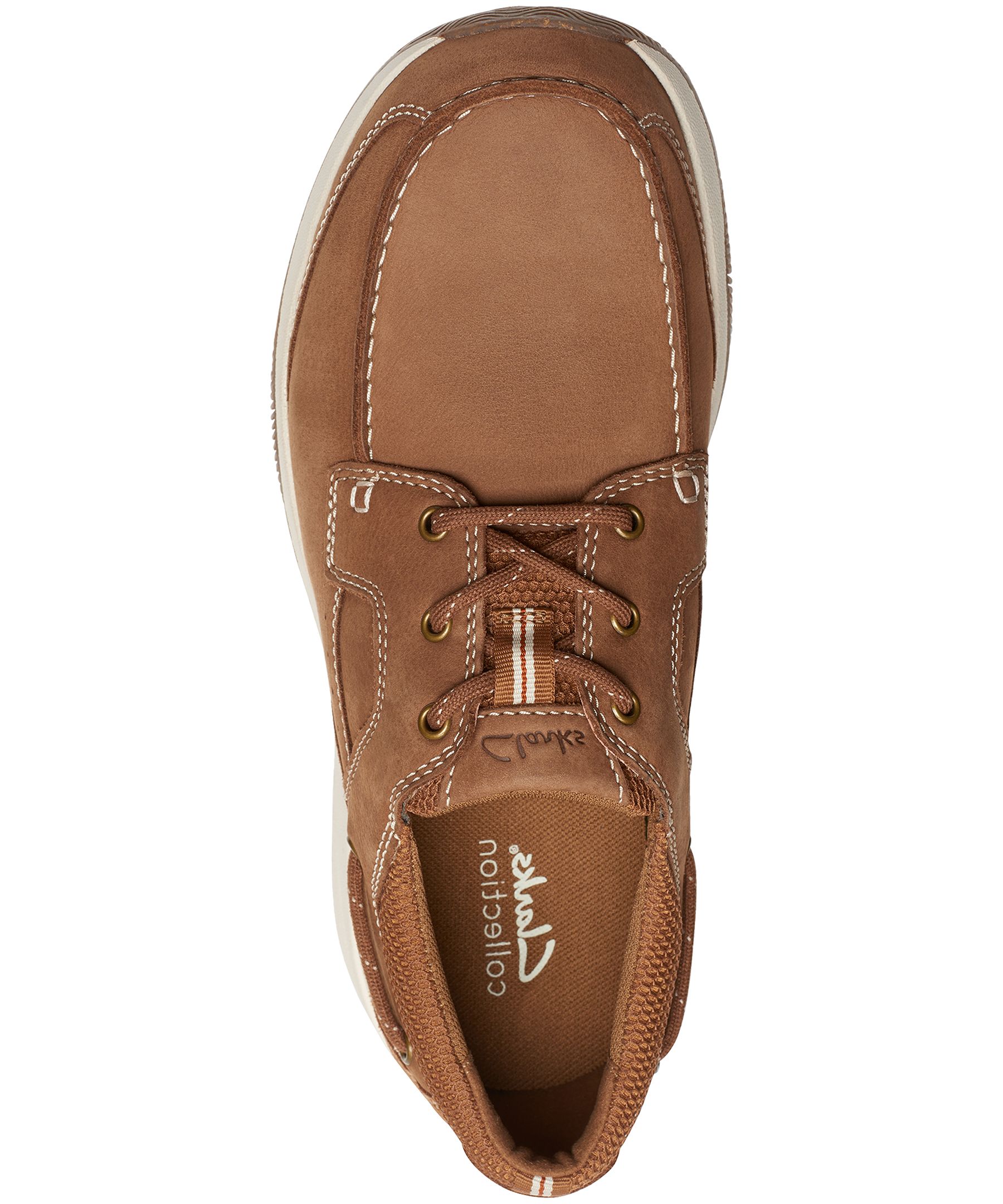 Chaussures décontractées larges à lacets pour hommes, Sailview Lace, Clarks