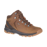 Bottes de randonnée imperméables en cuir pour hommes, Erie, Merrell Front_Three_Fourths_Angled_Right