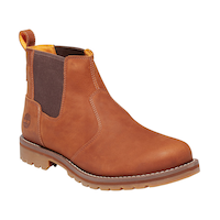 Bottes chelsea de pointure large pour hommes, Redwood Falls, Timberland Front_Three_Fourths_Angled_Right