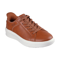 Skechers Men's Slip-Ins Court Break Sneakers Front_Three_Fourths_Angled_Right