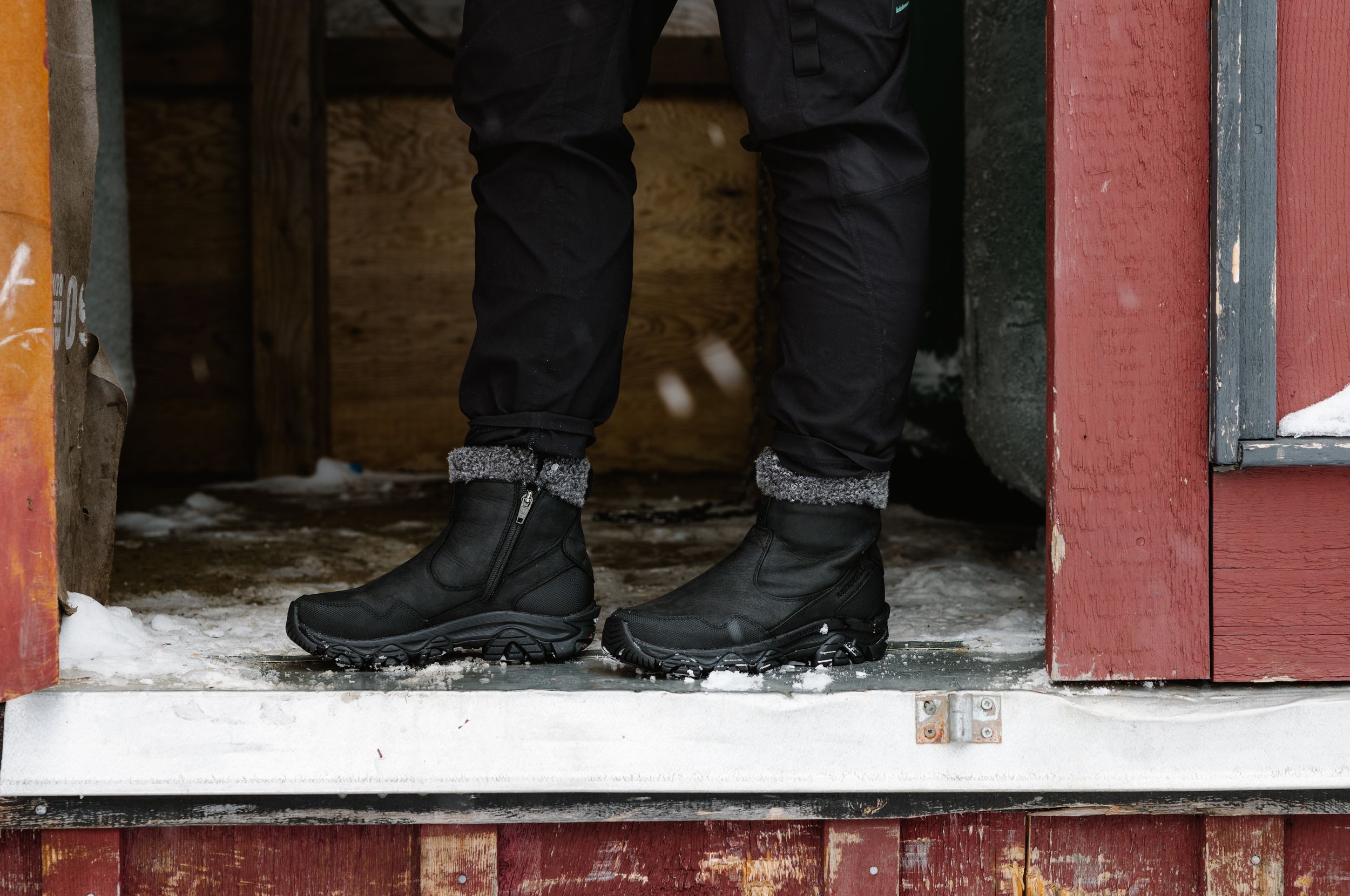 Chaussures larges étanches à l'eau avec Arctic Grip pour hommes, Coldpack 3, Merrell