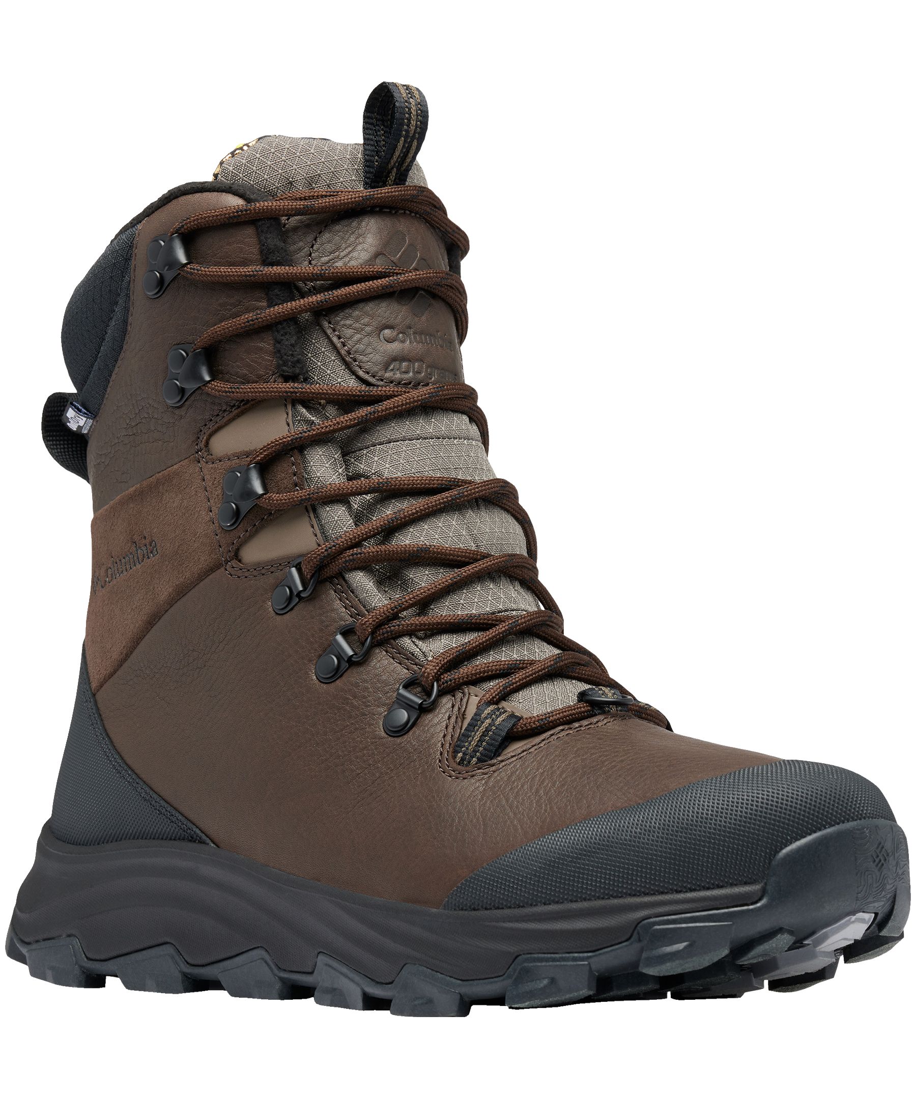 Bottes d'hiver en cuir imperméable pour hommes, Expeditionist, Columbia