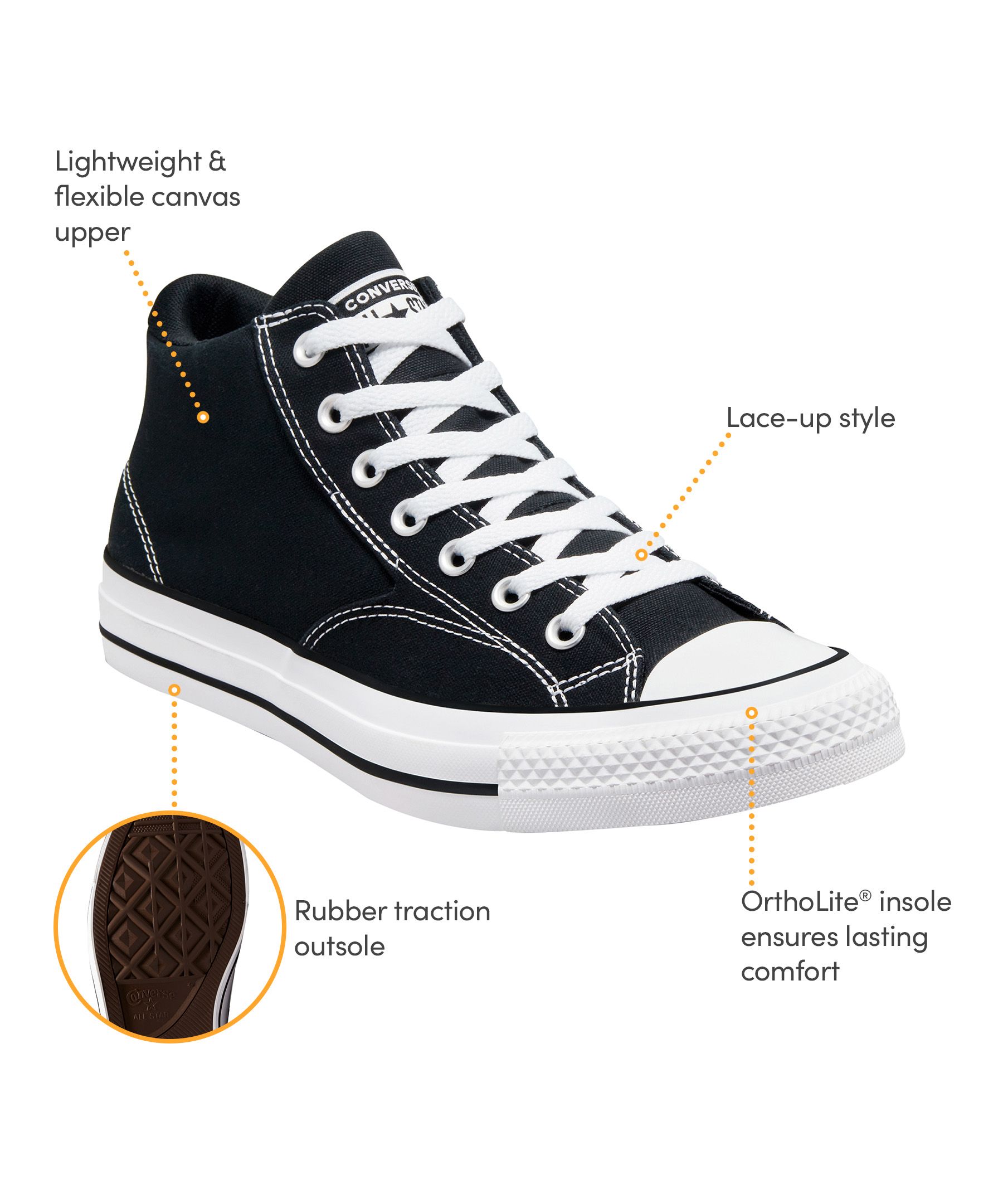 Converse Men's Chuck Taylor All Star Malden Street Shoes
