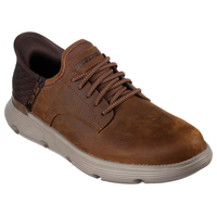 Chaussures décontractées à enfiler Slip-In pour hommes, Garza, Skechers Front_Three_Fourths_Angled_Right