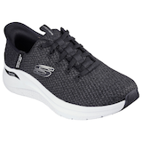 Skechers Men's Slip-ins Arch Fit 2.0 Look Ahead Shoes Front_Three_Fourths_Angled_Right