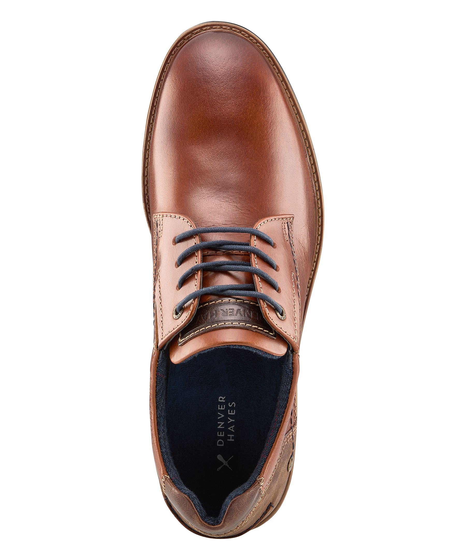 Chaussures en cuir pour hommes, Inverness Carvano, Denver Hayes