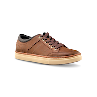 Denver Hayes Men's Oban Lace to Toe Shoes Front_Three_Fourths_Angled_Right