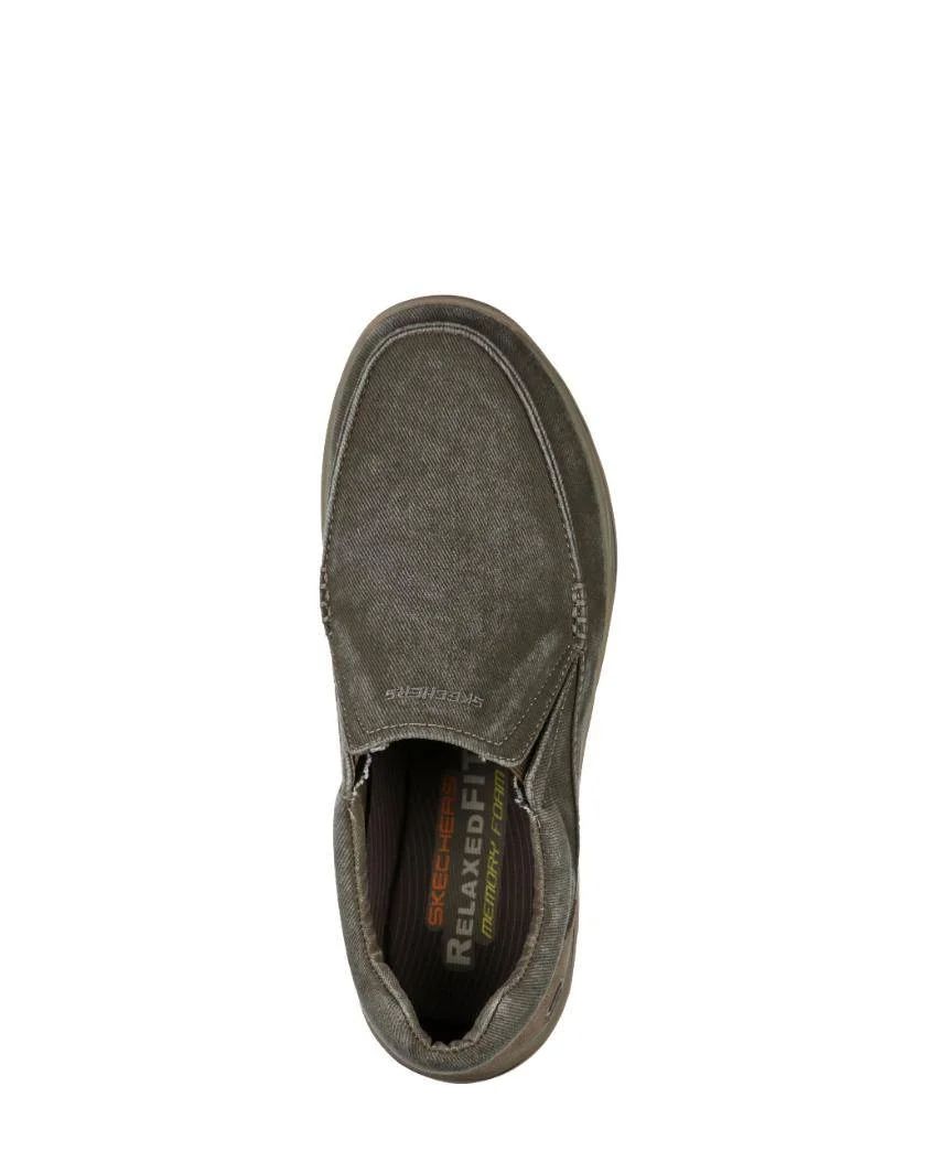 Chaussures en toile pour hommes, larges, Expected Avillo, Skechers