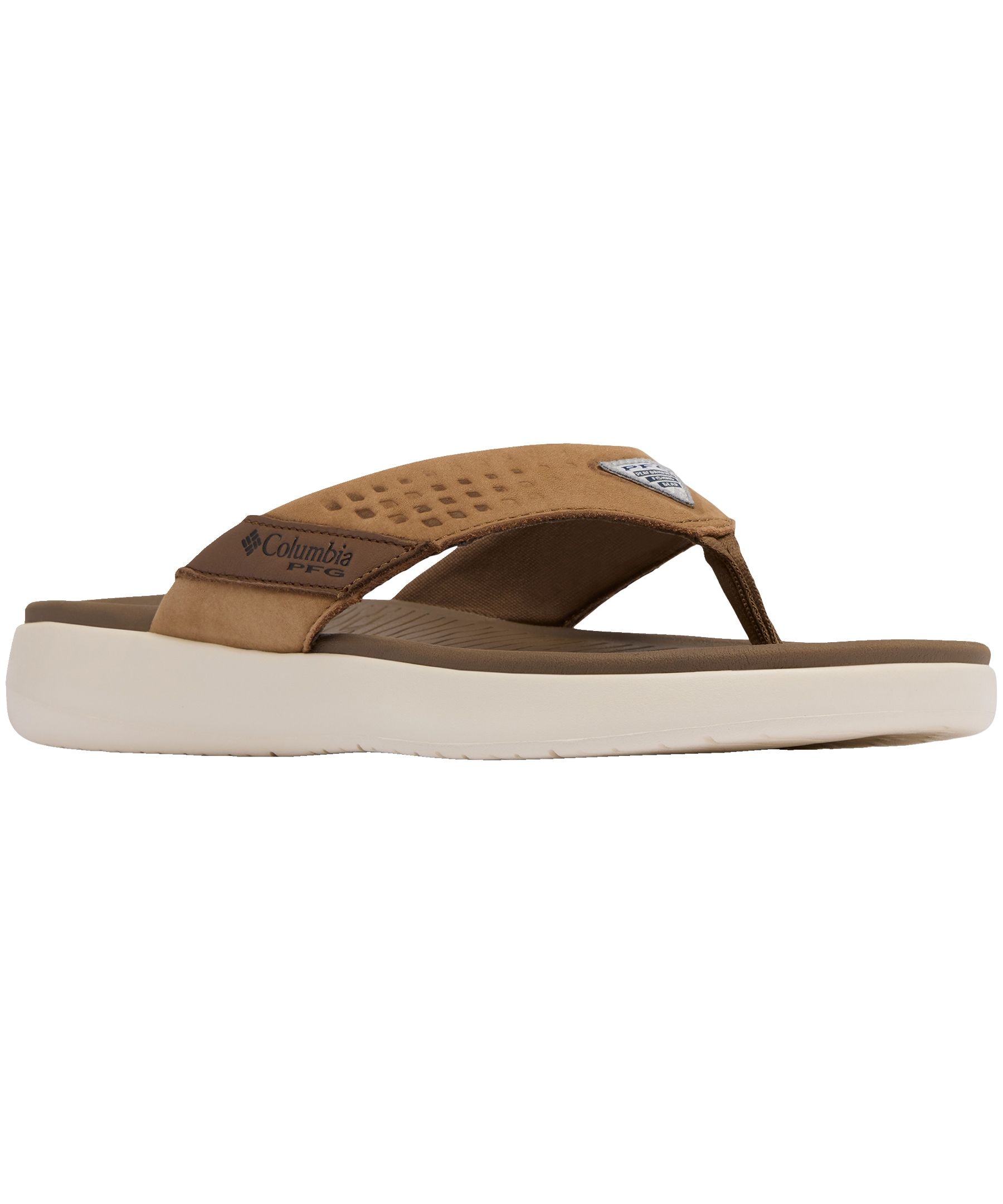 Columbia Men's Boatside Leather Flipflops Mark's