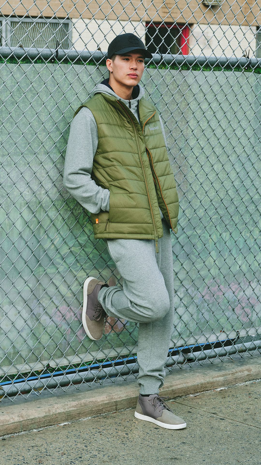 Timberland Men's Davis Square Sneaker - Wide