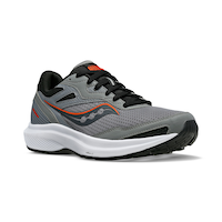Saucony Men's Cohesion 16 Running Shoes - Wide Front_Three_Fourths_Angled_Right