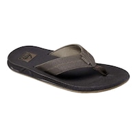 Reef Men's TQT Flip Flops Front_Three_Fourths_Angled_Right