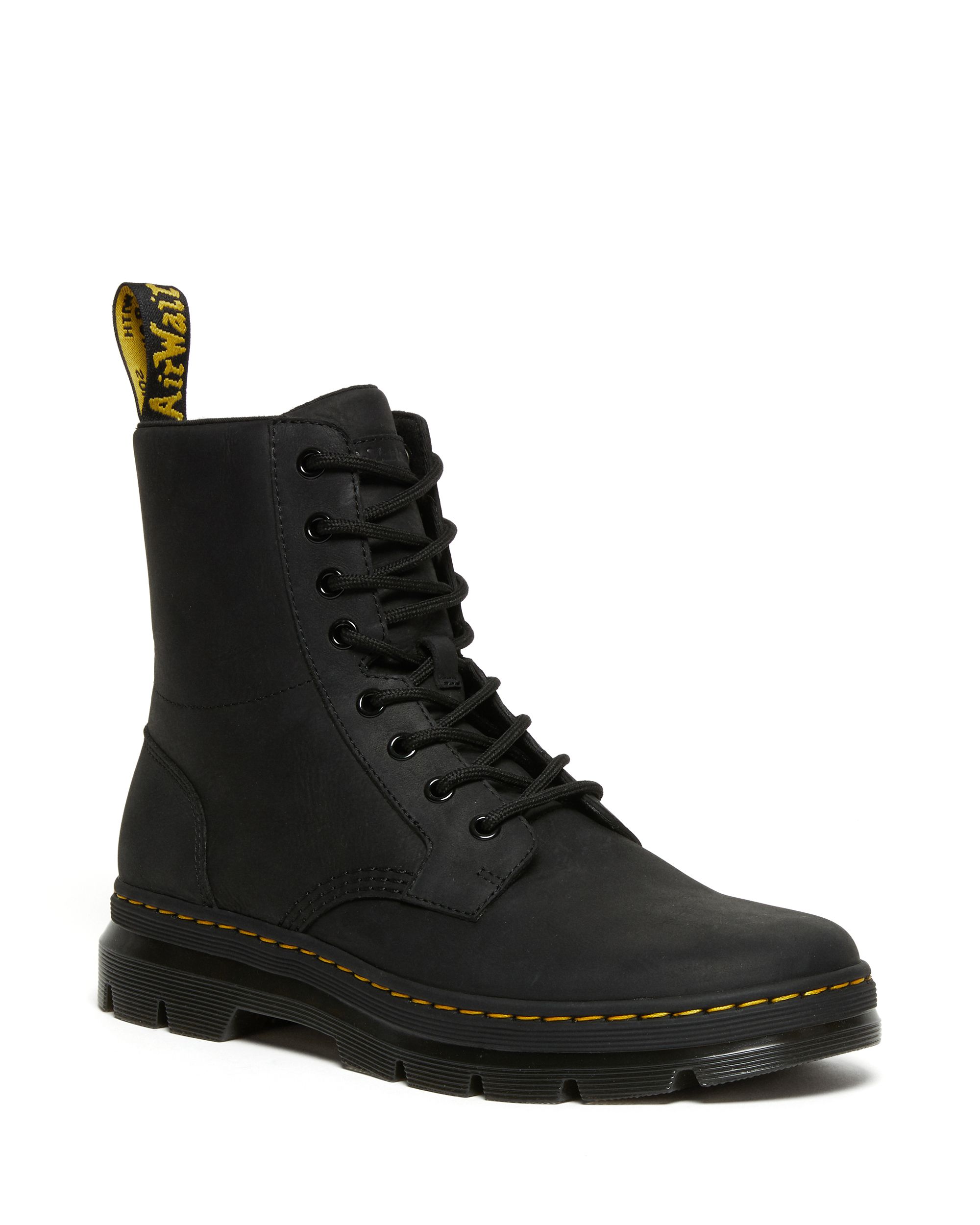 Bottes de cuir pour hommes, Combs, Dr. Martens