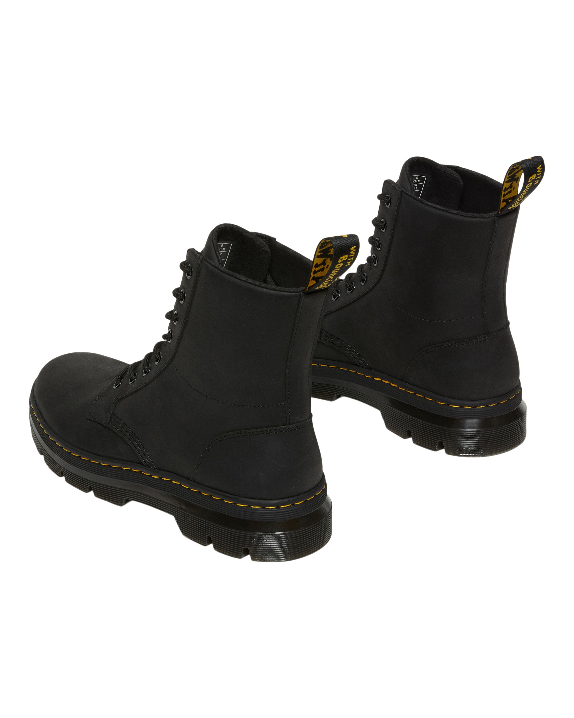 Bottes de cuir pour hommes, Combs, Dr. Martens
