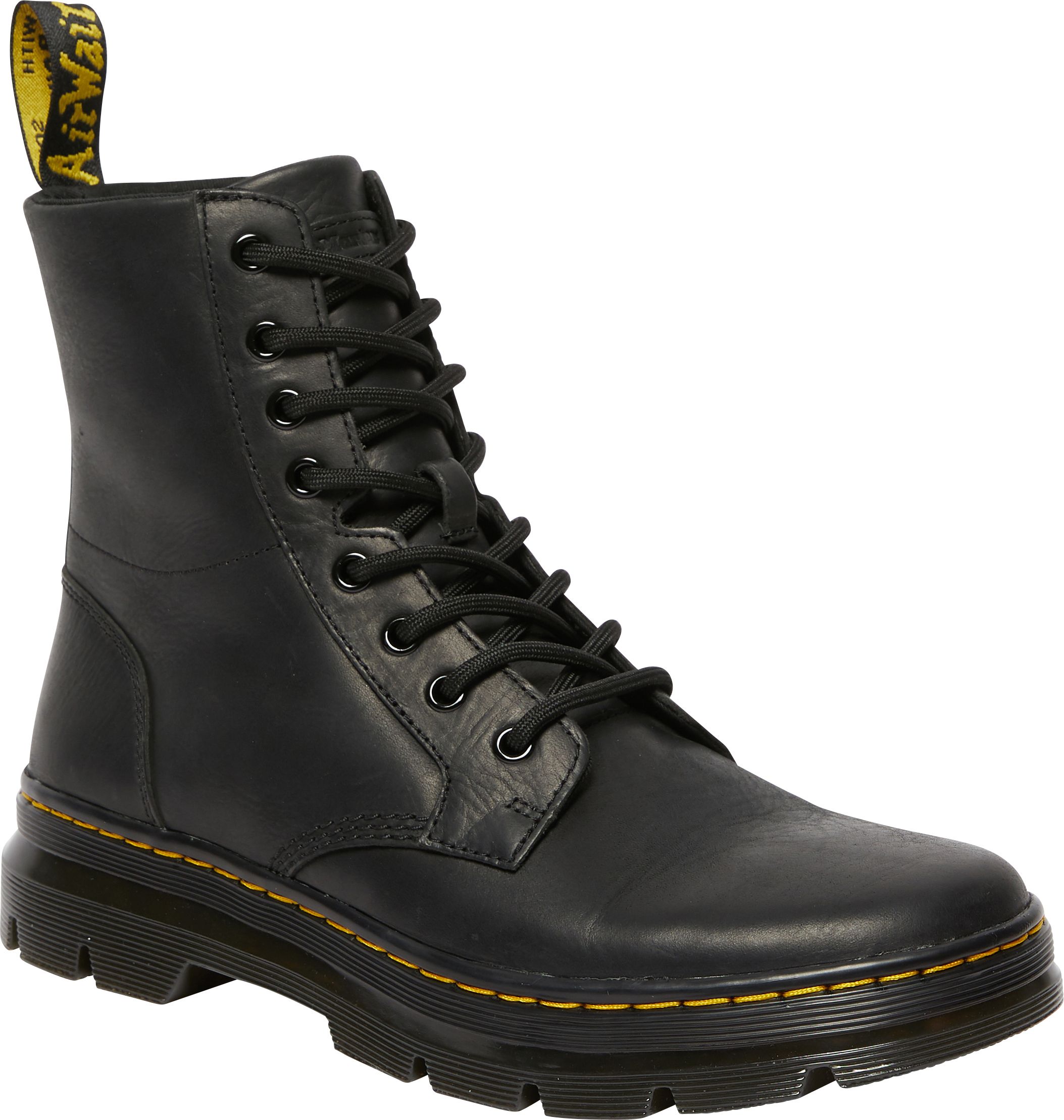 Bottes de cuir pour hommes, Combs, Dr. Martens
