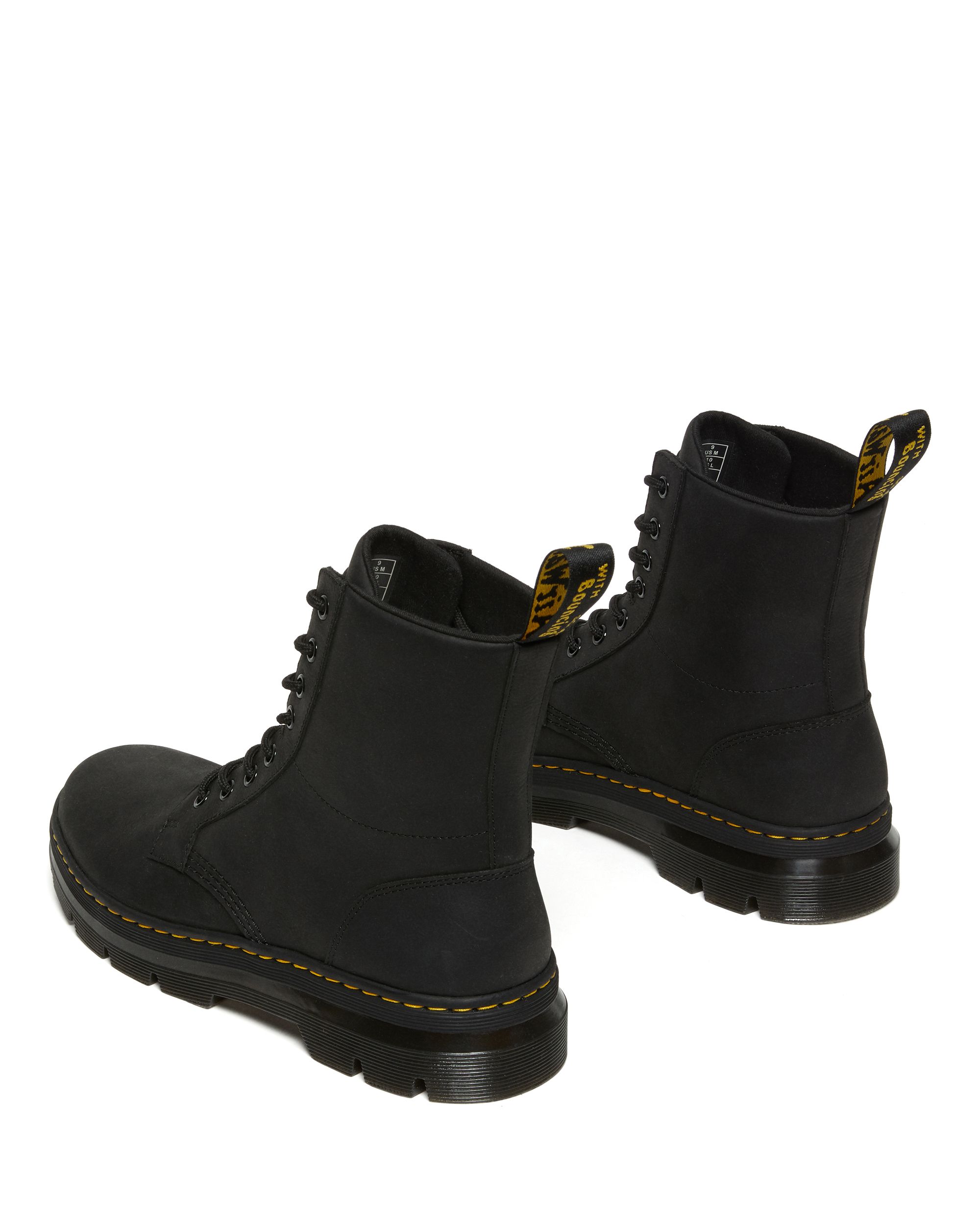 Bottes de cuir pour hommes, Combs, Dr. Martens