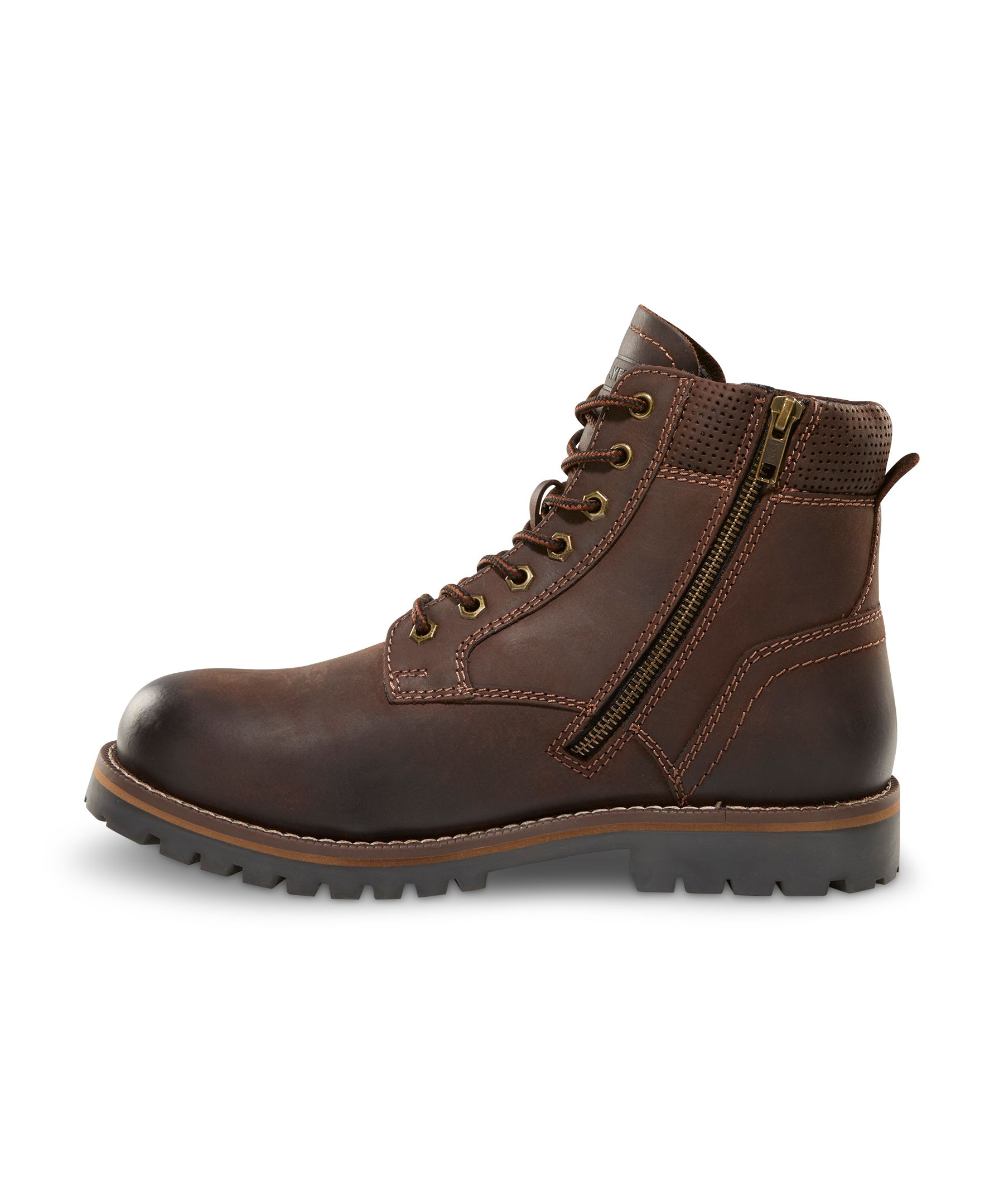 Denver Hayes Men's Denbigh Leather Lace Up Boots - Wide