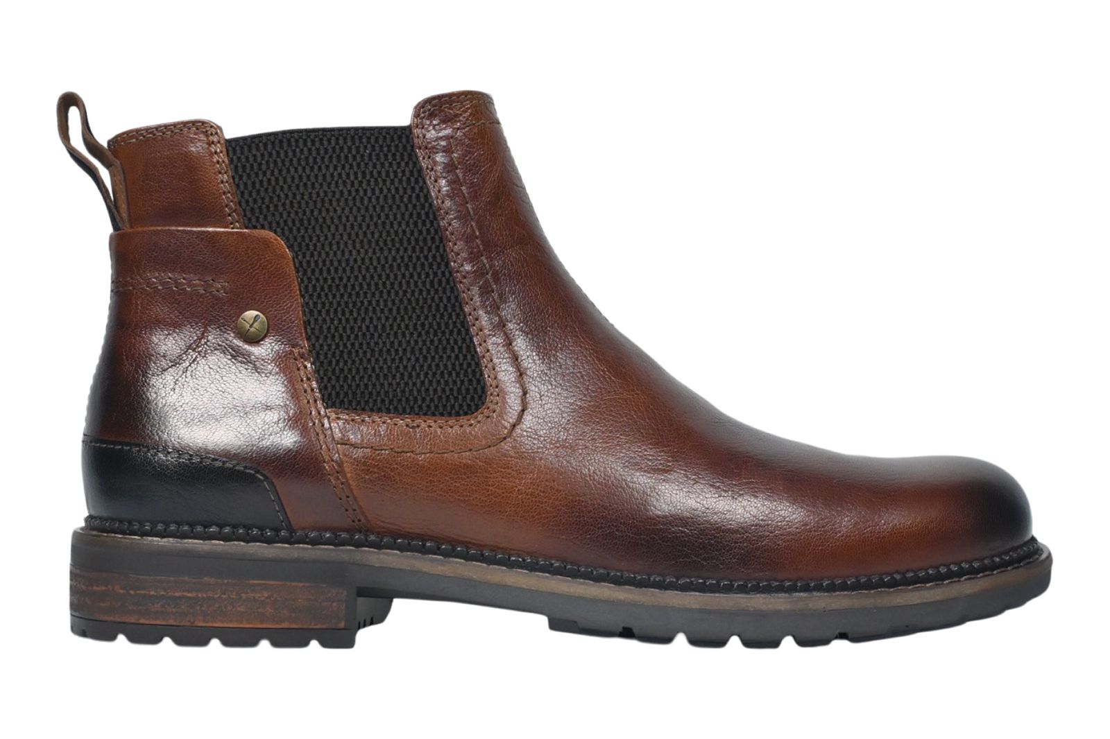 Denver Hayes Men's Newtown Leather Chelsea Boots