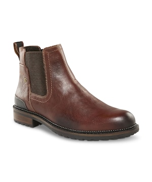 Bottes Chelsea en cuir pour hommes, Newtown, Denver Hayes