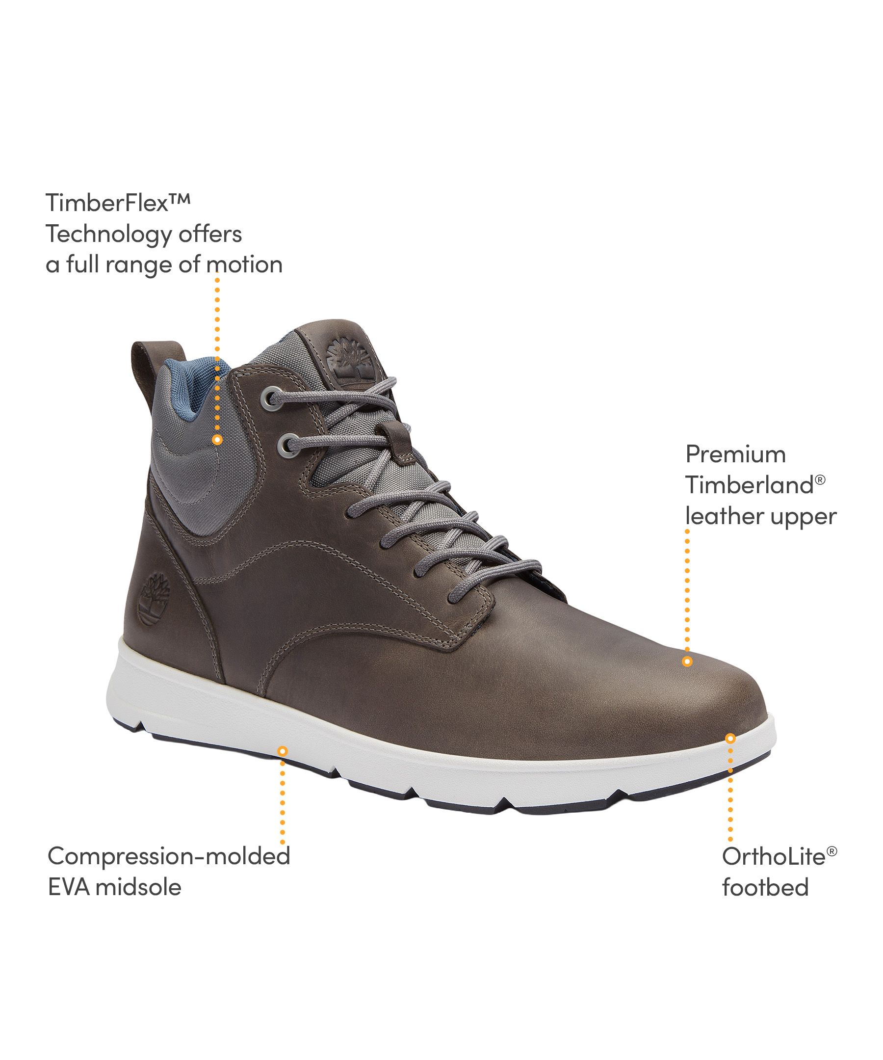 Timberland Men's Parker Street Leather Sneakers