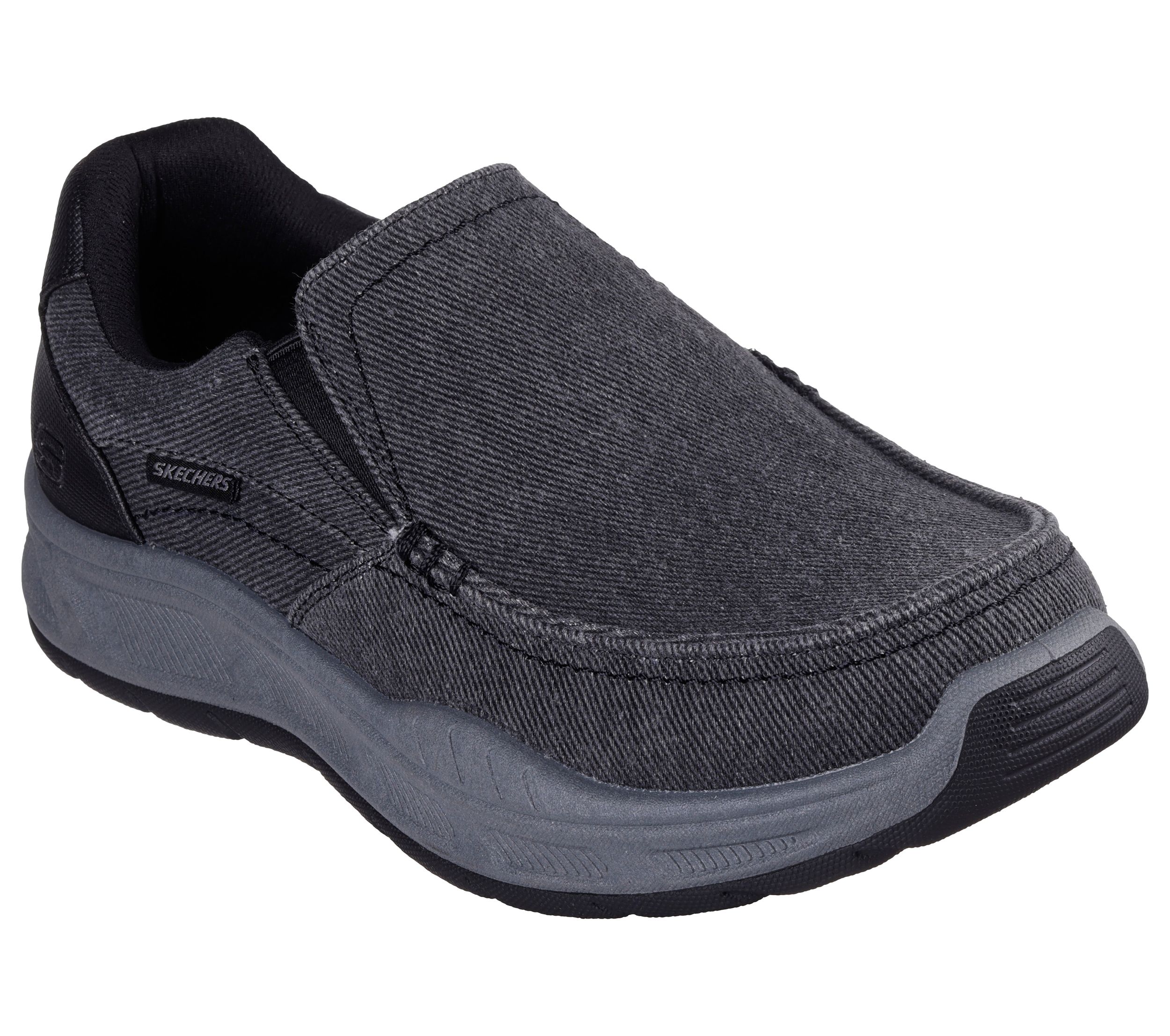 Mark's has Skechers Men's Relaxed Fit® Cohagen Vierra Moc Toe Canvas Slip On Shoes
