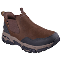 Skechers Arch Fit Tarver Dual Gore Chelsea Boots Front_Three_Fourths_Angled_Right